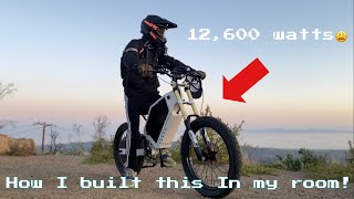 How I built this 65mph ebike in my room!