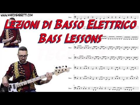 Presentazione Lezioni di Basso Elettrico Canale Youtube