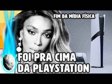 ERIKA HILTON DÁ ENTREVISTA SOBRE FIM DOS DISCOS DA PLAYSTATION, ACREDITE SE QUISER | PLANTÃO