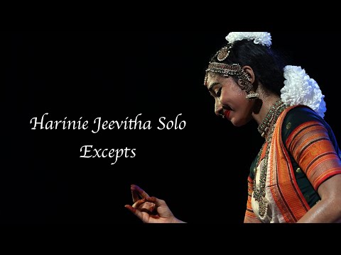 Harinie Jeevitha Solo 2023 - EXCERPTS - Sridevi Nrithyalaya - Bharathanatyam Dance