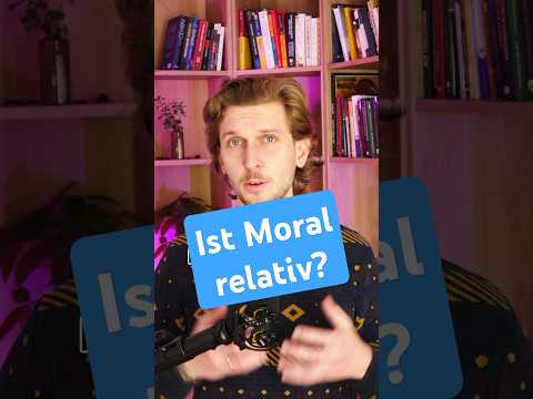Moral wirkt auf den ersten Blick relativ zu sein. Richtig und Falsch existieren aber. #moral #ethik