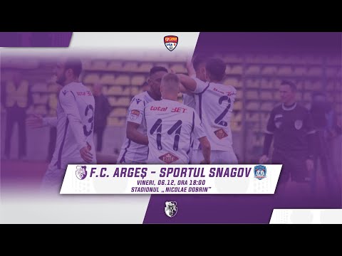 FC Argeş Piteşti - CS Sportul Snagov SA 3-0 (6.Decembrie.2019) [ETAPA 21] [SEZON 2019-2020]