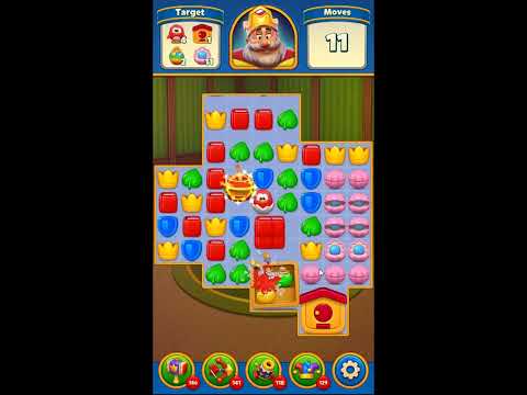 Royal Match Level 3123 - NO BOOSTERS GAMEPLAY 👑 | SKILLGAMING ✔️