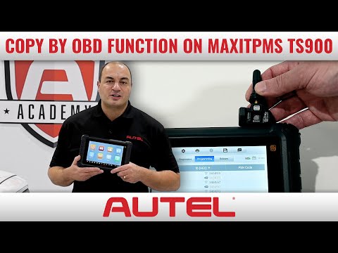 How To Use The Copy By OBD Function With The MaxiTPMS TS900