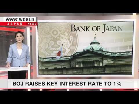 BOJ rate rise, halt of bond-buying taperーNHK WORLD-JAPAN ...
