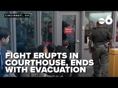 Courtroom evacuated after fight breaks out in gallery, attorney calls shooting of teen self-defense