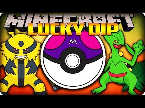 Minecraft Pixelmon 3.0.4 LUCKY DIP - Pixelmon Mini-Game!