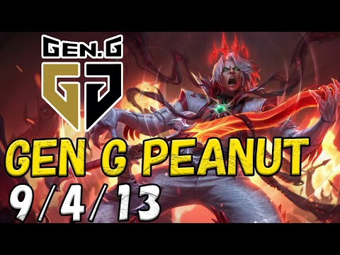 Gen.G Peanut ヴィエゴ(Viego) VS ヘカリム(Hecarim) JG patch 12.20 NA RANK
