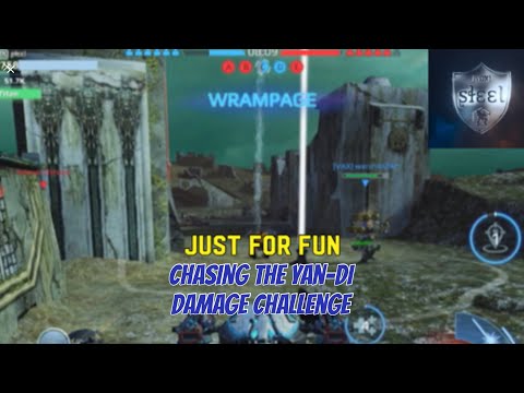 Just for fun: Chasing the Yan-di damage challenge - War Robots mk2 Champion League Gameplay WR