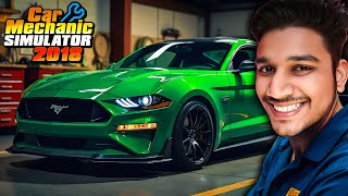 A MUSTANG CAME TO MY GARAGE FOR THE FIRST TIME! | Car Mechanic Simulator 2018