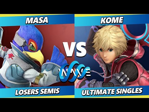 Wave 4 Losers Semis - MASA (Falco) Vs. Kome (Shulk) Smash Ultimate - SSBU