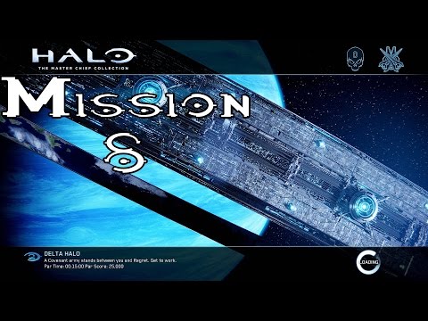 Halo 2 Anniversary - Delta Halo - Mission 8 (1080p60fps) Xbox One MCC