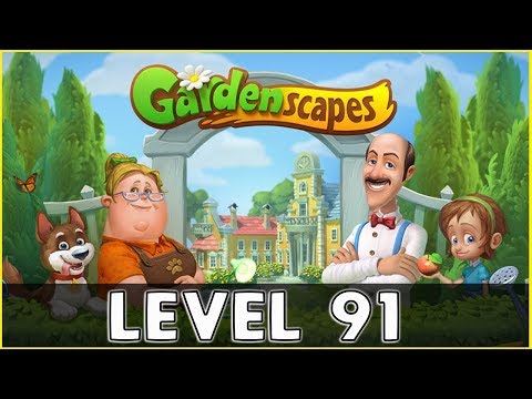 Gardenscapes Level 91 | No Boosters