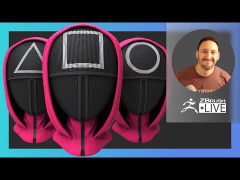 Pavlovich Workshop: Squid Game - Michael Pavlovich - ZBrush 2021.7