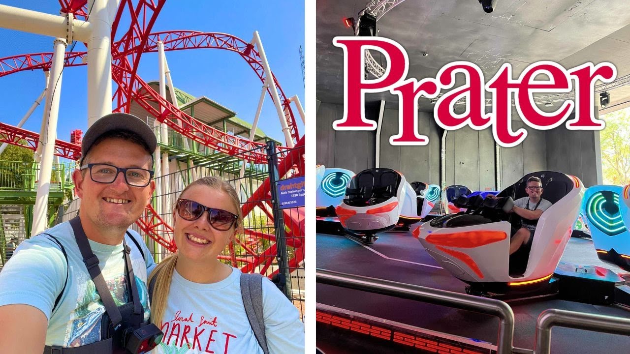 Travelers embark on a visit to Prater Park.