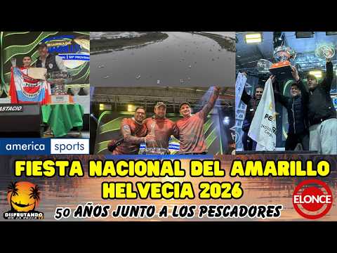 Disfrutando de la pesca en los 50 años de la Fiesta Nacional del Amarillo 2026