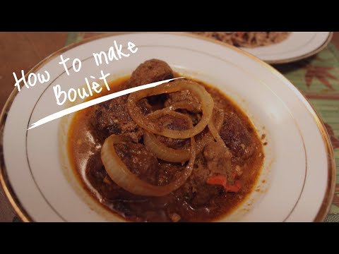 Haitian Recipes: Easy Haitian Meatball Recipe | Boulèt