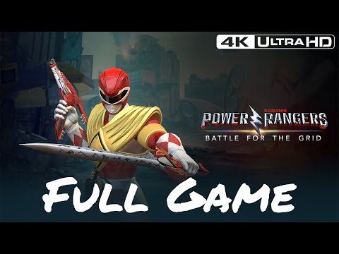 Power Rangers: Battle For The Grid  FULL GAME Gameplay/Walkthrough in 4K (Xbox One X)