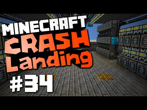 Minecraft Crash Landing #34 "Ore Factory"