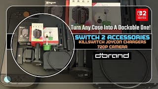 Switch 2 Accessories for Dbrand Killswitch Case and Other Cases + More Good Stuff