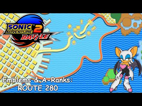 Slim Plays Sonic Adventure 2: Emblems & A-Ranks - Route 280