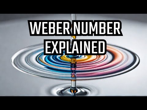 Understanding the Weber Number in Fluid Dynamics