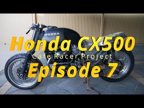 Honda CX500 Episode 07 Frame Mods Part two