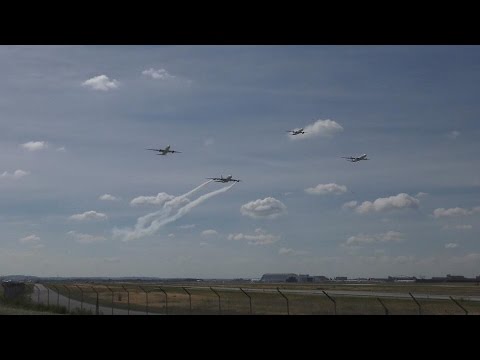 Airbus Family flight with the A380, A350 XWB, A330 and A320 NEO (long version) 4K resolution