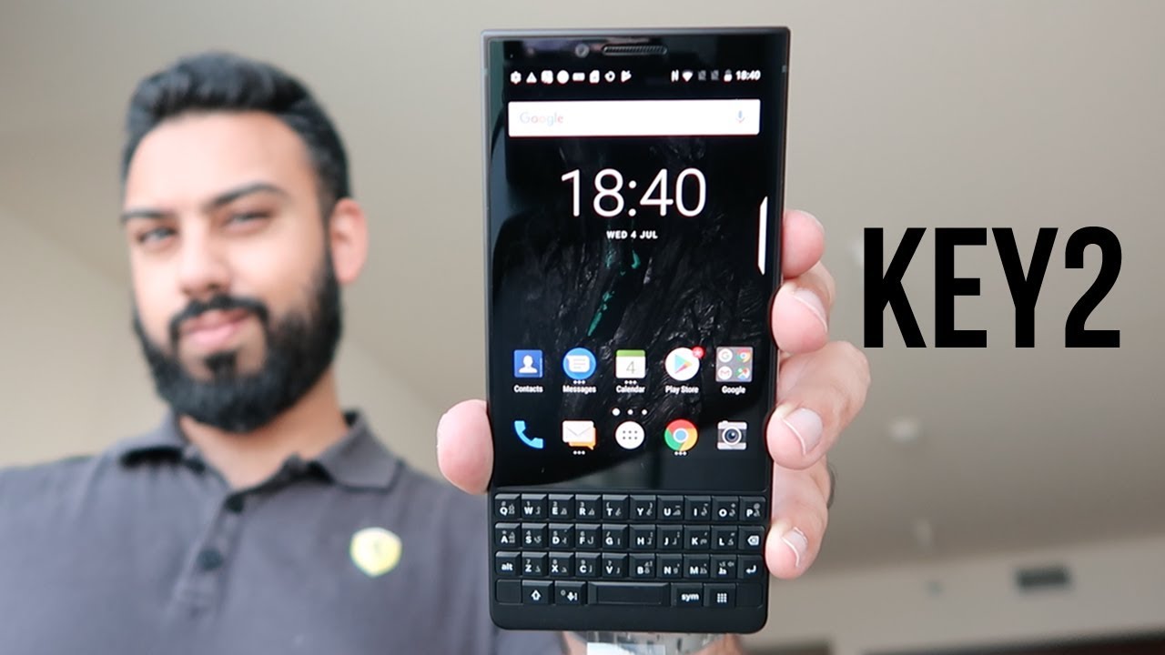 BlackBerry KEY2 UNBOXING and REVIEW