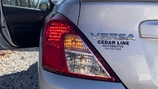 Taillight Replacement On 2012-2019 Nissan Versa