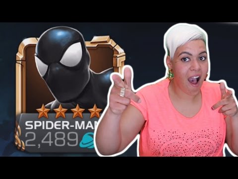 4 STAR SYMBIOTE SPIDER MAN RANK UP | MARVEL Contest of Champions Gameplay rank 3