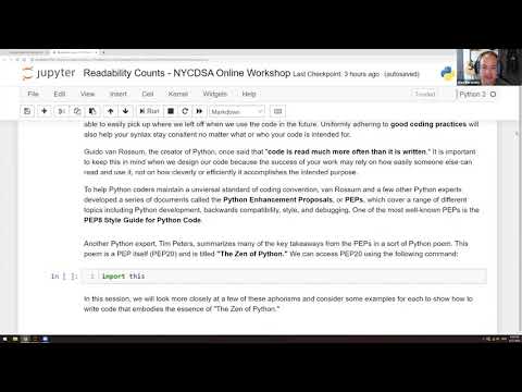 Readability Counts: Best Practices in Python Coding