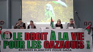 L'expression du soutien à la Palestine chez les soignants - conférence du 3 mars 2024