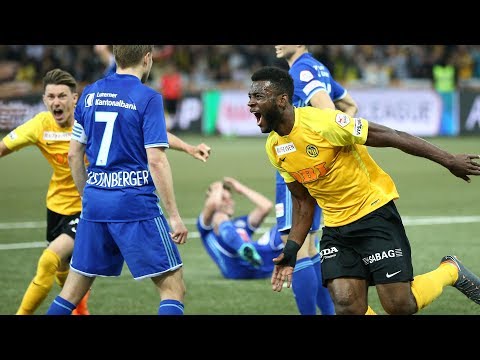 Die 41 YB-Tore der Runden 20 bis 36 (Meister-Saison 2017/18)