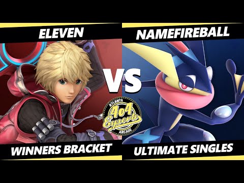 4o4 Smash Night 60 - Eleven (Shulk) Vs. Namefireball (Greninja) SSBU Ultimate Tournament