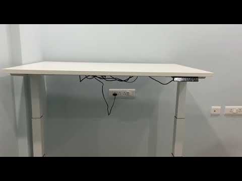 1 seater dual motor 3 stage height adjustable table