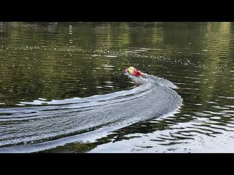 Robbe Proppy RC Rennboot Probefahrt