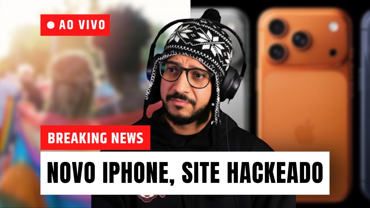 🚨 NOVO IPHONE + VAZAMENTO DE DADOS SITE DE NAMORO ENTRE MULHERES