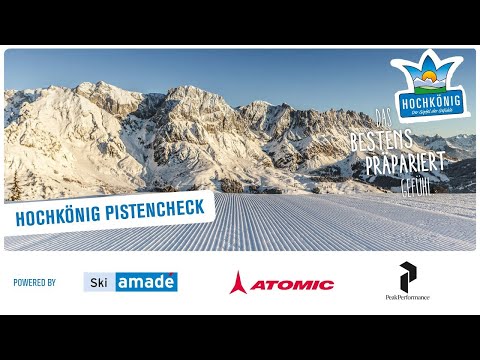 Pistencheck 26.1.2022 - Skiregion Hochkönig