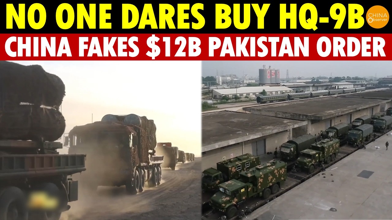 HQ-9B And J-35 Quality Is So Poor No One Buys Them, So China Fakes Orders To Self-Entertain