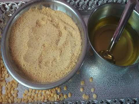 PARUPPU PODI/ பருப்பு பொடி/Paruppu Podi for Rice in Tamil | Andhra Pappu Podi Video