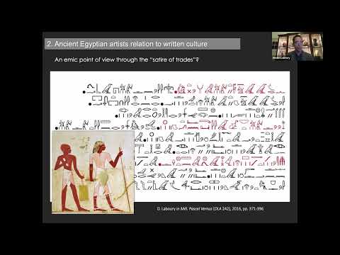 On the Literacy and Education of Ancient Egyptian Artists