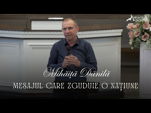 Mihăiță Dănilă - Mesajul care zguduie o națiune