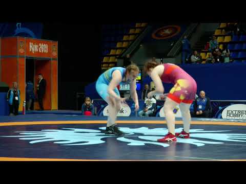 WW 76 kg IRYNA PASICHNYK (UKR) - YEVHENIIA FOKINA (UKR)