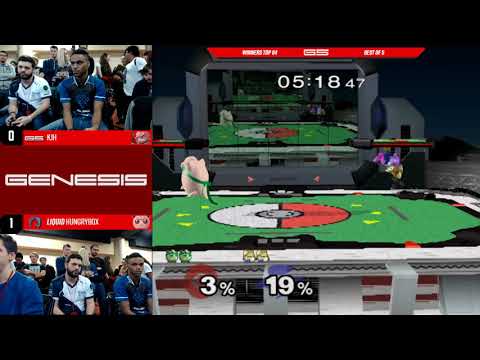 GENESIS 5 SSBM - Balance | KJH (Fox) Vs. Liquid | Hungrybox (Jigglypuff) - Melee Top 64 Singles