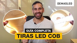 Video de Tira LED COB 24V 25W/m Blanco Cálido 2500lm/m 960 LEDs/m, 15mm PCB IP33 x5m