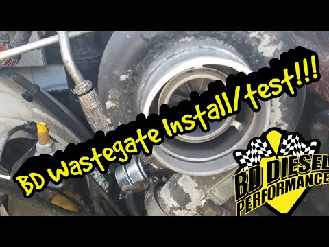 Installing/testing BD Diesel Performance Wastegate on my 12 Valve