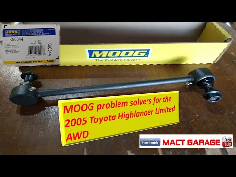 MOOG K90344 Sway bar links review for 2005 Toyota Highlander