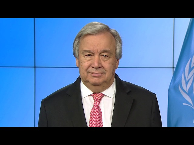 Guterres urges prudence not panic