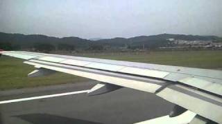 preview picture of video 'ulsan airport takeoff'